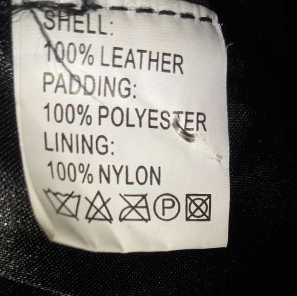 Women's plus size genuine leather all black halter - Picture 6 of 11